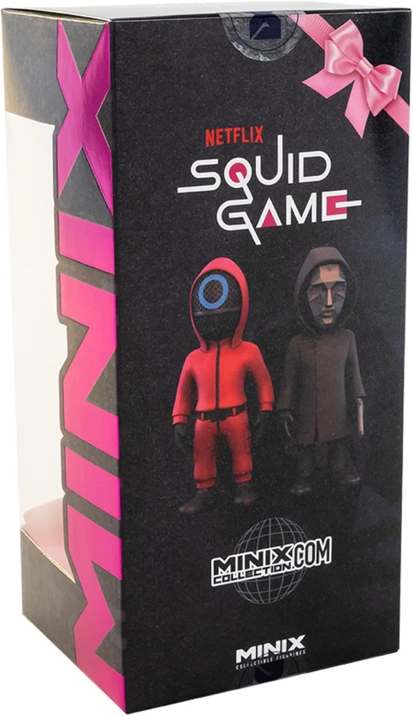 MINIX Bandai Squid Game Circle Mask Model | Collectable Circle Mask Figure | Bandai Squid Game Toys Range | Collect Your Favourite Squid Game Figures | Great Squid Game Gifts