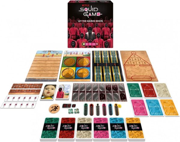 Mixlore | Squid Game | Board Game | Ages 16+ | 3-6 Players | 45 Minutes Playing Time