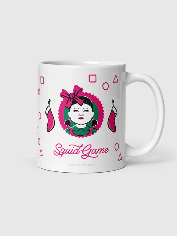 Squid Game Holiday Pattern Mug